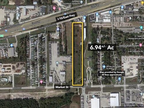 6.94 Ac in Channelview, TX : Channelview : Harris County : Texas