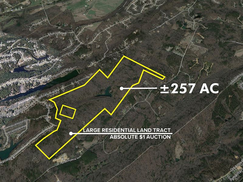 Absolute $1 Auction, 257 Acres : Trussville : Jefferson County : Alabama