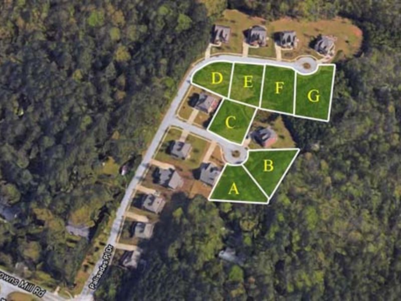 Auction, 2.6 Acres in 7 Parcels : Stonecrest : DeKalb County : Georgia