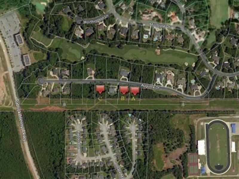 Auction, 3 Residential Lots : McDonough : Henry County : Georgia