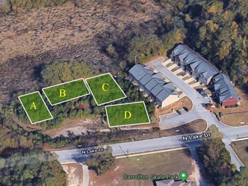 Auction, 4 Townhome Lots, Land Auction in 284329 AUCTIONFLIP