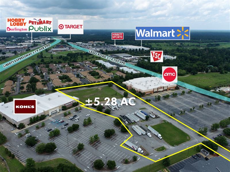 5.28 AC Kohl's Adjacent Parcel : Albany : Lee County : Georgia