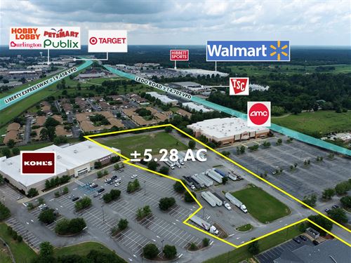5.28 AC Kohl's Adjacent Parcel : Albany : Lee County : Georgia