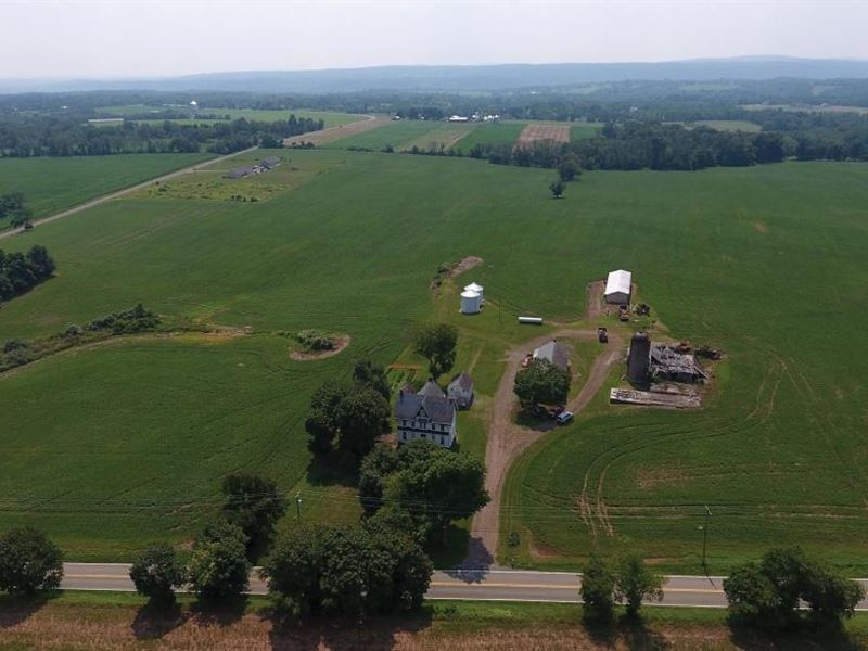 100 Preserved Acres Open Fields : Pittstown : Hunterdon County : New Jersey