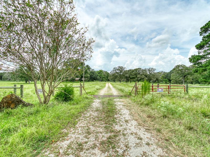 Land & Home Auction in Keechi, TX : Buffalo : Leon County : Texas