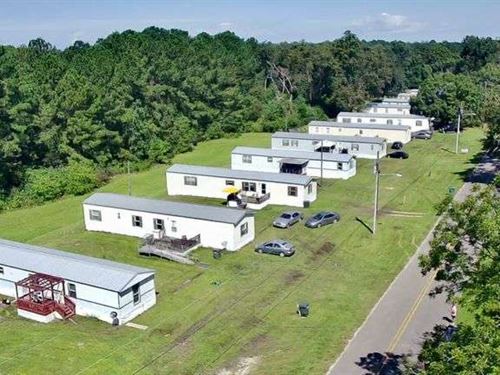 15 Unit Mobile Home Park : Pavo : Brooks County : Georgia