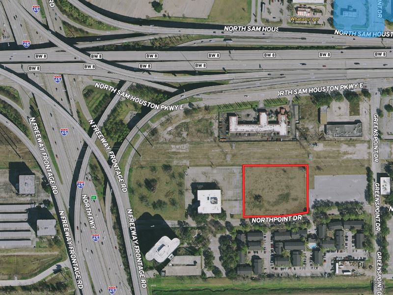 2.77 +/- Acres Undeveloped Land : Houston : Harris County : Texas