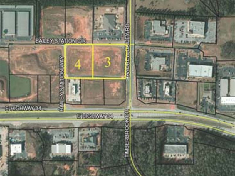 Auction, Commercial Lot : Sharpsburg : Coweta County : Georgia