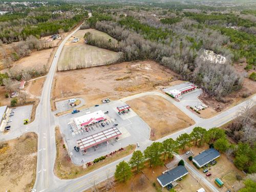 Corner Lot, Public Road Frontage : Sanford : Harnett County : North Carolina