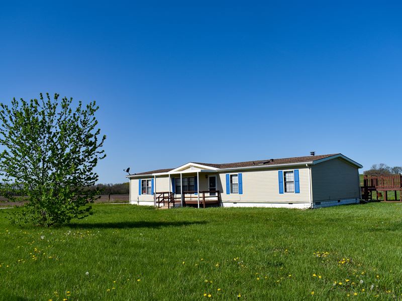 Country Home on Acreage, Rich Hill : Rich Hill : Bates County : Missouri