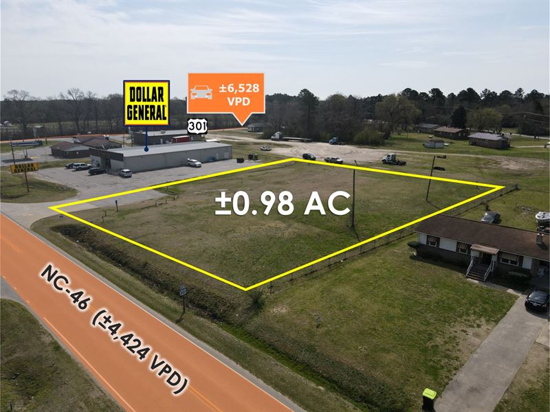 $1 Auction, DG Adjacent Land : Garysburg : Northampton County : North Carolina