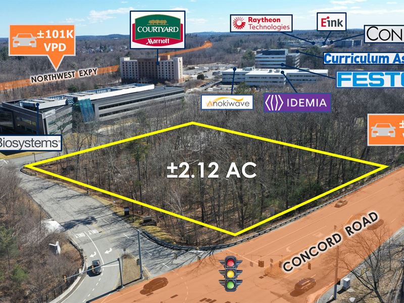 $1 Auction, 2.12 AC Boston Msa : Billerica : Middlesex County : Massachusetts