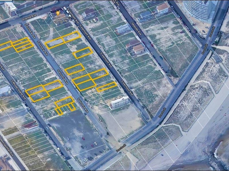 Absolute, 18 Beach Block Lots : Atlantic City : Atlantic County : New Jersey