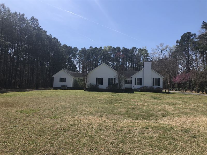 VA Country Home and Land for Sale : Wind : Isle of Wight County : Virginia