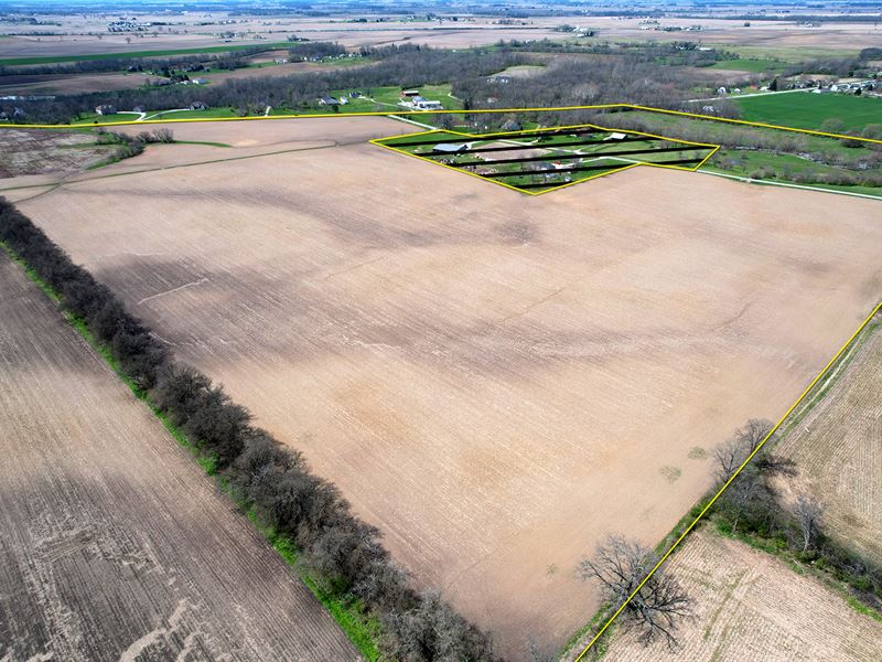 Land Auction, 154+/- Acres Offered : Washington Court House : Fayette County : Ohio