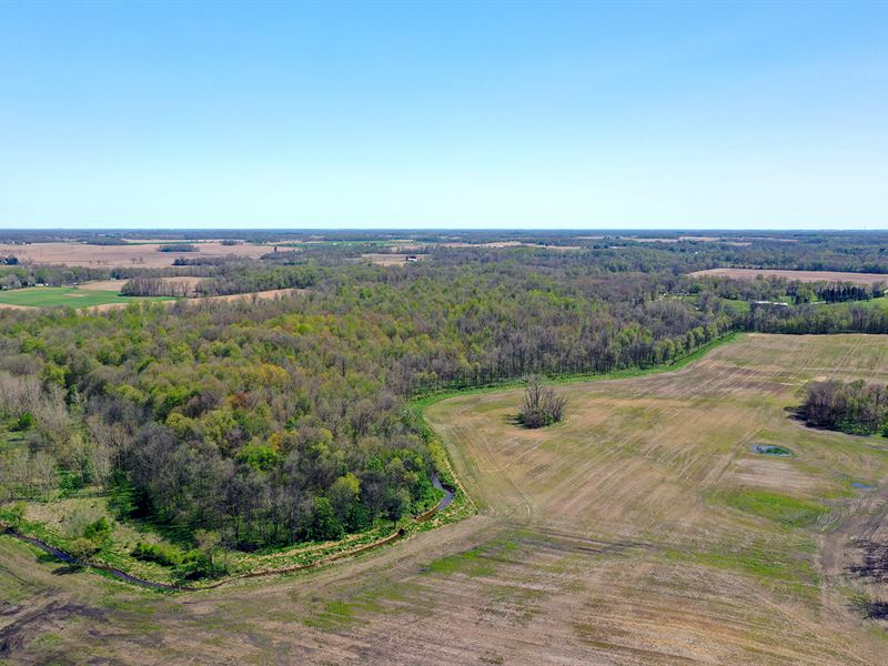 Land Auction, 302+/- Ac in 9 Tracts : Columbia City : Whitley County : Indiana