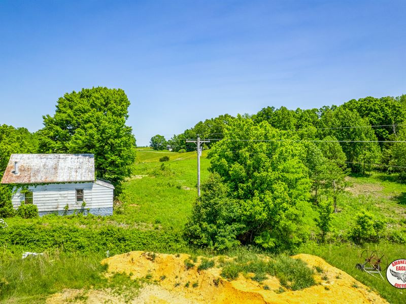 1.23+/- Acres, Neglected Home : Burkesville : Cumberland County : Kentucky