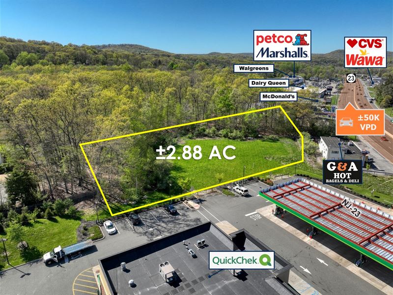 Absolute $1 Auction, 2.88 AC : Butler : Morris County : New Jersey