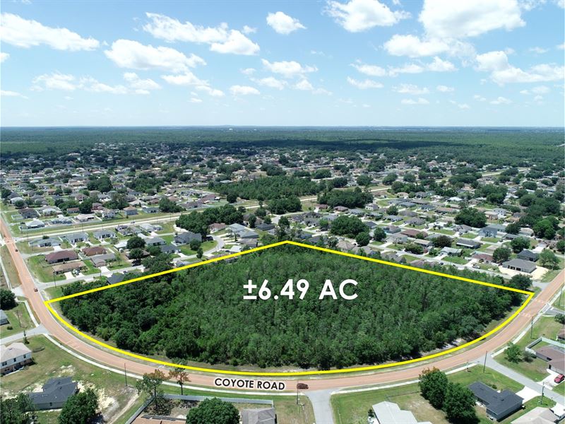 Absolute Auction, 6.49 AC : Poinciana : Polk County : Florida