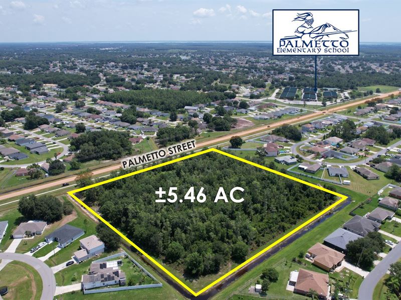 5.46 AC Absolute Auction : Poinciana : Polk County : Florida