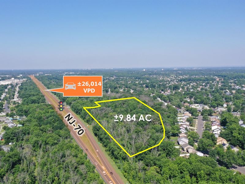 9.84 Acres, Philadelphia, Msa : Marlton : Burlington County : New Jersey