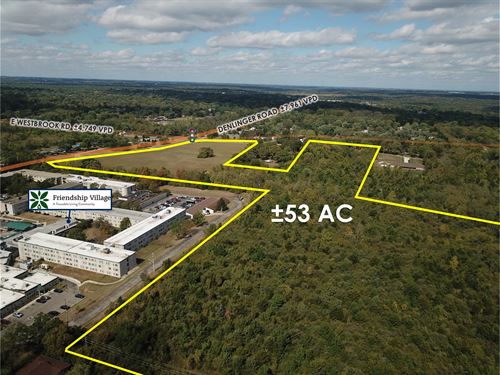 53 Acres, Signalized Corner Parcel : Dayton : Montgomery County : Ohio