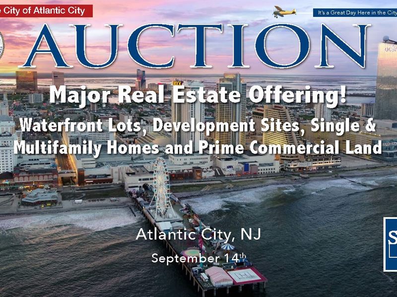 47+/- Lots Throughout Atlantic City : Atlantic City : Atlantic County : New Jersey