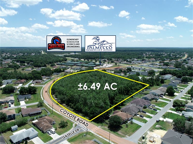 6.49 Ac Orlando Msa Land : Poinciana : Polk County : Florida