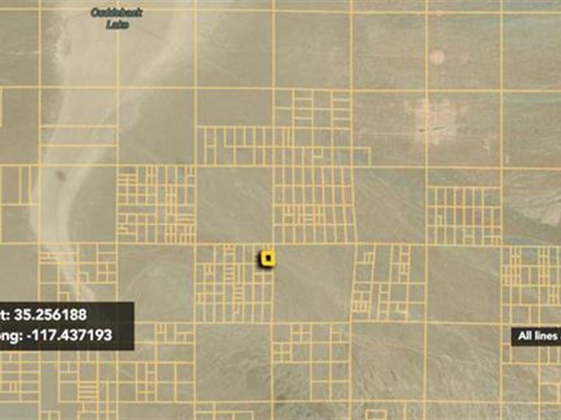 10 Ac in Barstow, CA : Barstow : San Bernardino County : California