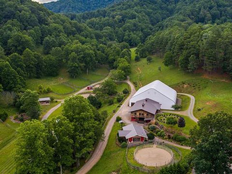 111.96 Ac in Green Mountain, NC : Green Mountain : Yancey County : North Carolina
