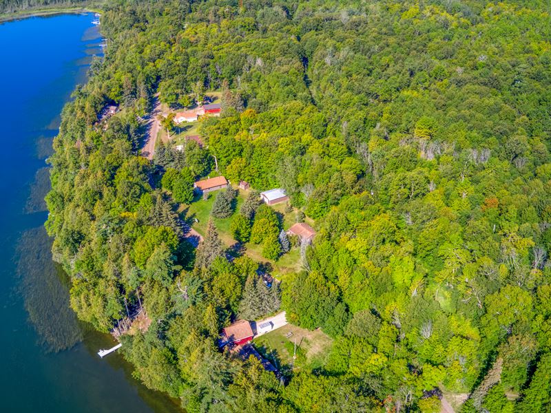 MN Lake House and Land for Auction : Northome : Koochiching County : Minnesota
