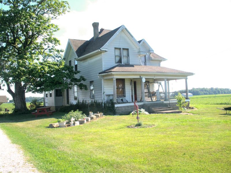Land Auction in Rush County, In : Milroy : Rush County : Indiana