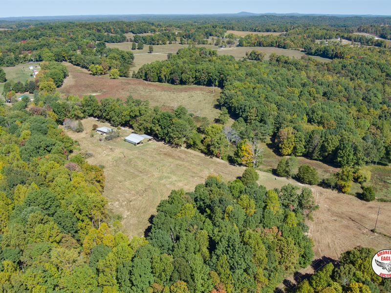 3Br Home, Mobile Home & 60+/- Ac : Gainesboro : Jackson County : Tennessee
