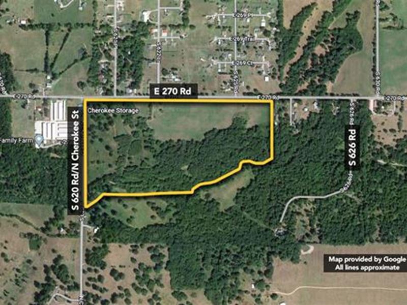 68.16 Ac in Grove, OK : Grove : Delaware County : Oklahoma