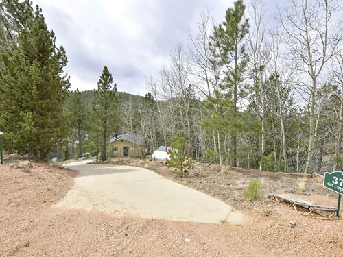 Colorado Mountain Cabin for Sale : Divide : Teller County : Colorado