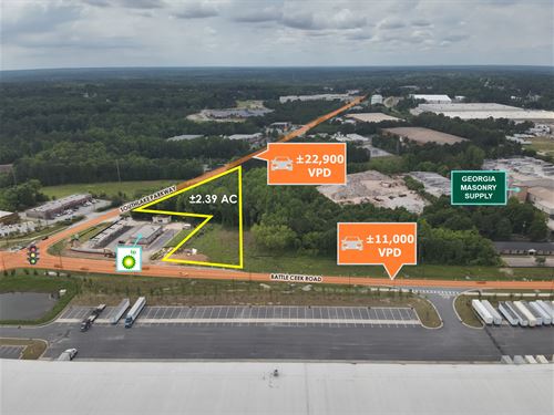 $1 Auction, 2.39 AC Atlanta Msa : Jonesboro : Clayton County : Georgia