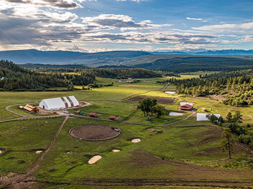 Pagosa Springs Colorado Horse Ranch : Pagosa Springs : Archuleta County : Colorado