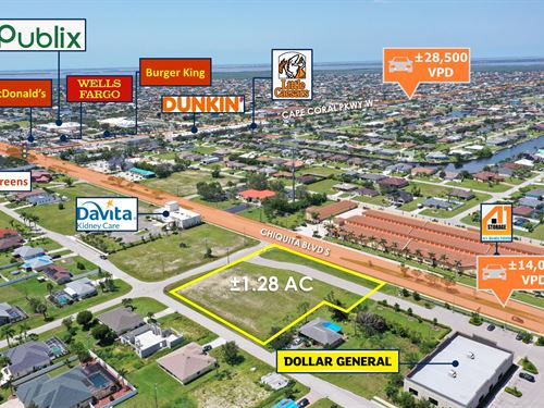 Dollar General Adj Cape Coral, FL : Cape Coral : Lee County : Florida