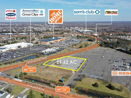 Home Depot Shadowed 1.62 Ac Retail : Sewell : Gloucester County : New Jersey