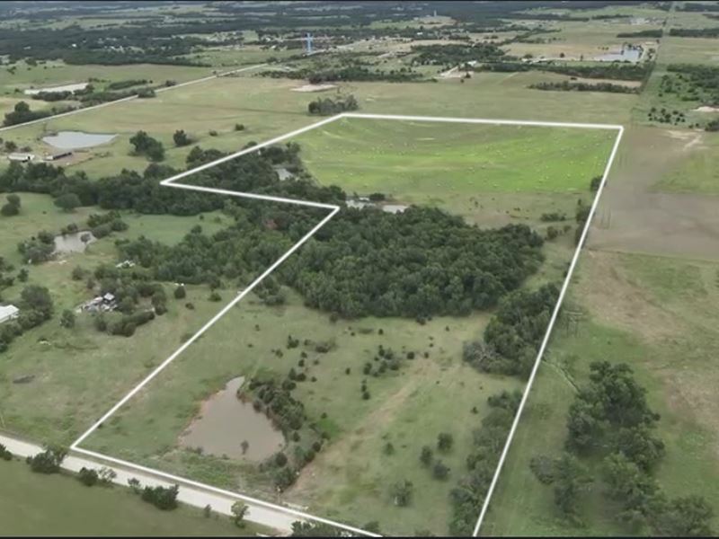 60 Acres of Farm / Grassland : Shawnee : Pottawatomie County : Oklahoma