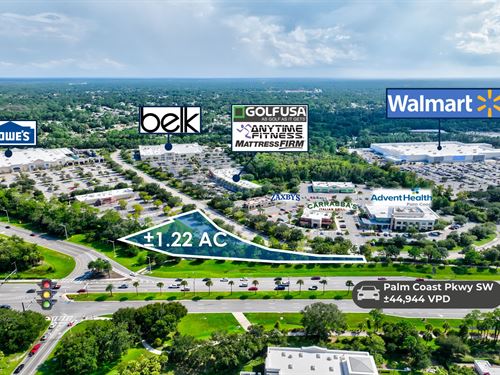 Lowe's 1.22 Acre Outparcel : Palm Coast : Flagler County : Florida