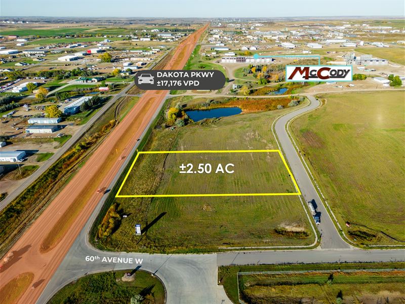 First Bid Meets Reserve Outparcel : Williston : Williams County : North Dakota