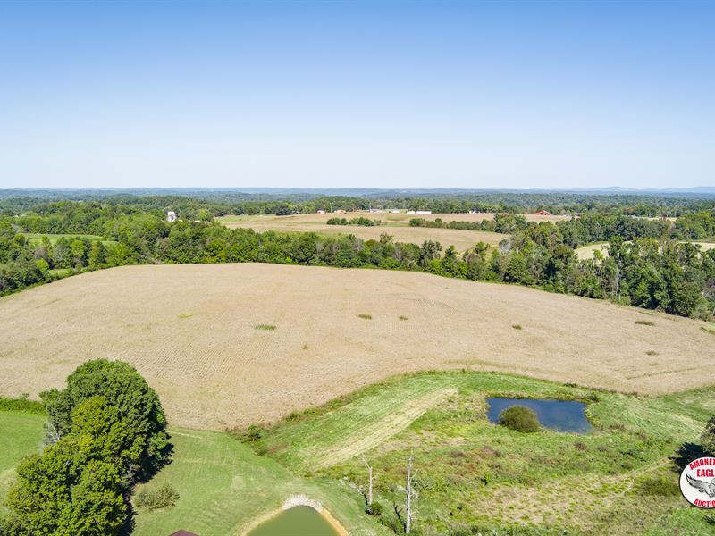 188+/- Acres, Brick Home & Barns : Monroe : Overton County : Tennessee