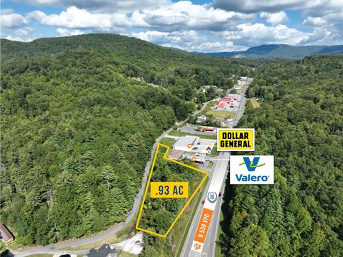 Dollar General Adjacent 0.93 Acre : Spruce Pine : Mitchell County : North Carolina