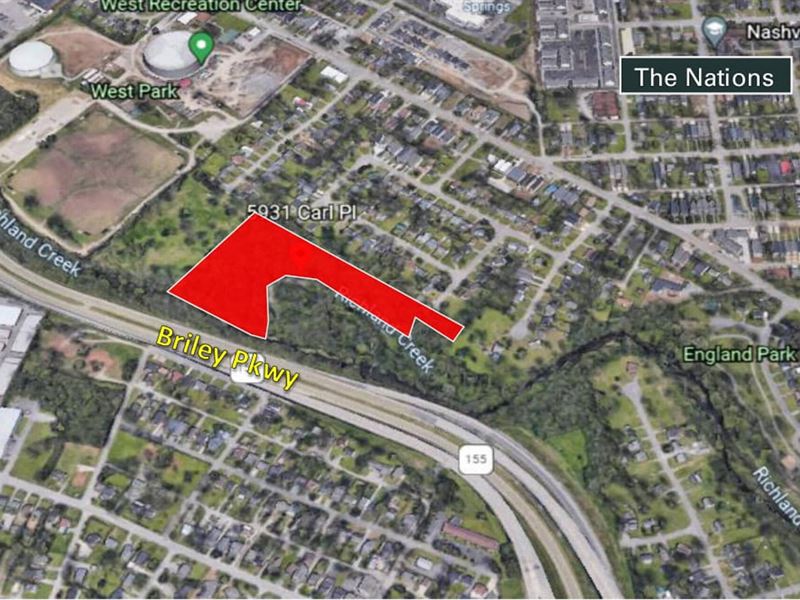 4.71+/- Acres of Prime Dev Land : Nashville : Davidson County : Tennessee