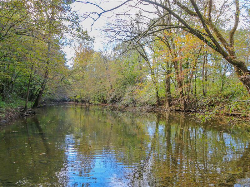 78 Ac in 6 Tracts & River Frontage : Crawford : Overton County : Tennessee