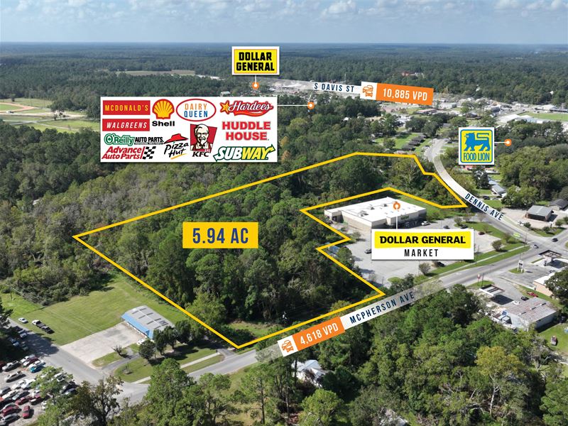 $1 Auction, Dollar General Adj : Nashville : Berrien County : Georgia