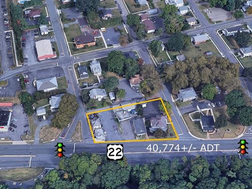 Redevelopment Site on Route 22 : Phillipsburg : Warren County : New Jersey