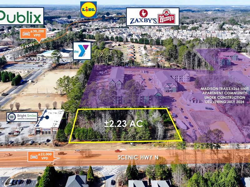 2.23 Acres Atlanta Msa Parcel : Lawrenceville : Gwinnett County : Georgia