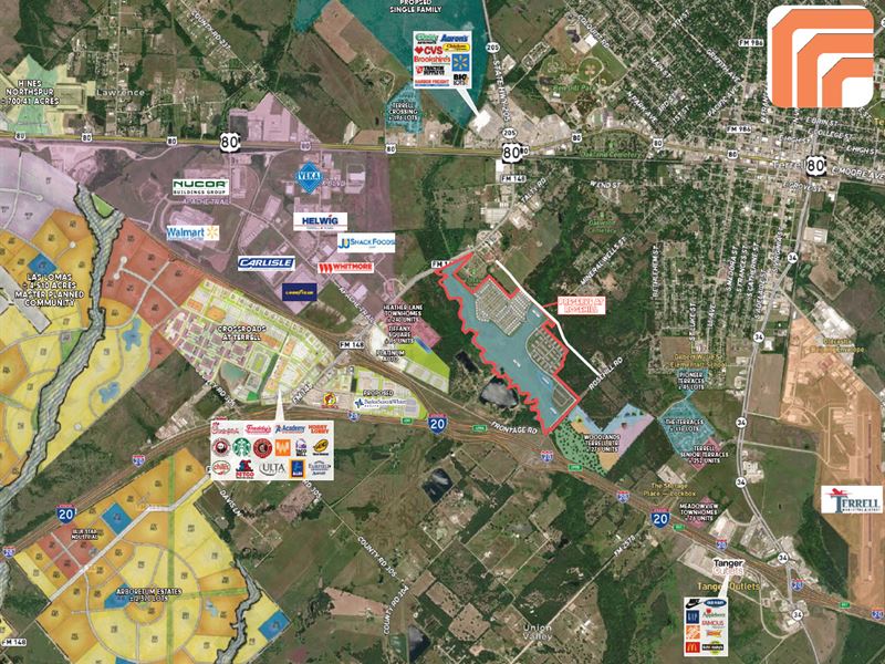 The Preserve at Rosehill, 193 AC : Terrell : Kaufman County : Texas